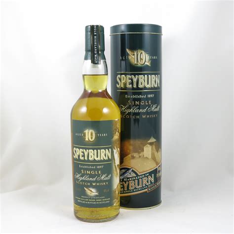 Speyburn 10 Year Old Whisky Auctioneer