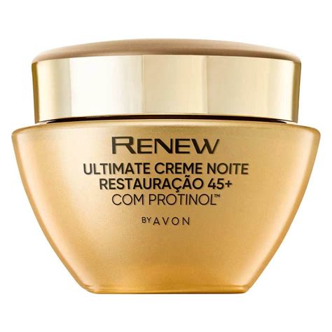 Creme Renew Ultimate Noite Restaura O G Avon