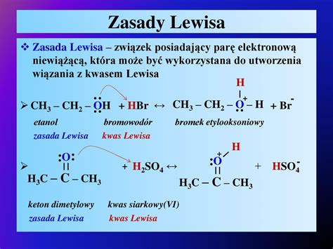 Podstawowe Typy Reakcji Organicznych Kwasy I Zasady Lewisa Ppt Pobierz