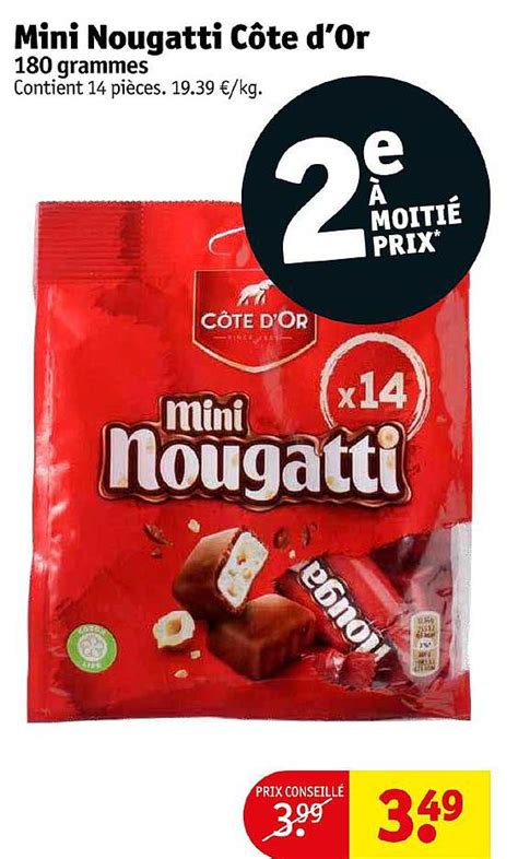 Promo Mini Nougatti C Te D Or Chez Kruidvat Icatalogue Fr