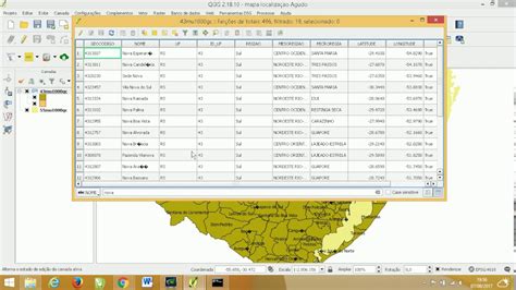 Pesquisar Por Dados Em Tabela De Atributos De Shape No Qgis Youtube