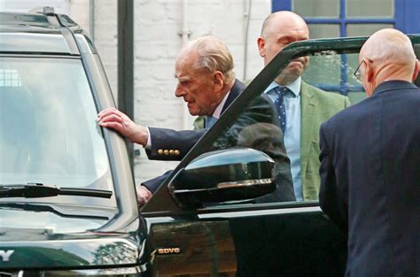 Photos Frail Prince Philip Leaves Hospital In London New Idea