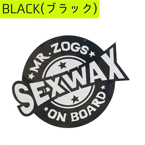 Sexwax セックスワックス ステッカ− オンボード シール ロゴステッカー Stickers On Board 日本正規品