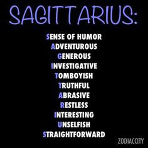 Things You Should Know About A Sagittarius Sagittarius Quotes