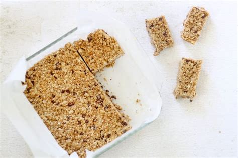 Homemade Chewy Granola Bars Recipe Food Fanatic