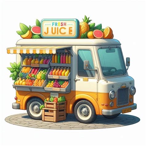 Juice Truck Images Free Download On Freepik