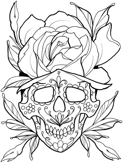 Heart Tattoo Coloring Pages At Getcolorings Free Printable