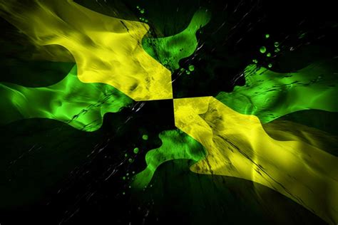 Download Abstract_ Jamaican_ Flag_ Art Wallpaper | Wallpapers.com