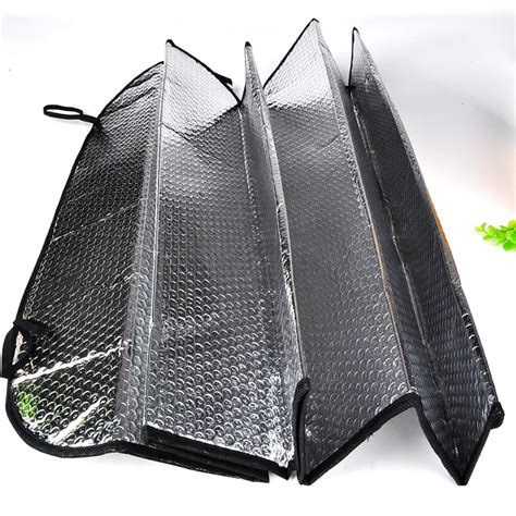 2018 Universal Reflective Car Aluminum Foil Windscreen Sunshade Front