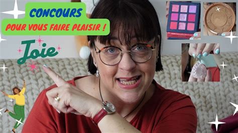 Concours J Ai Envie De Vous Faire Plaisir Concours Ouvert A