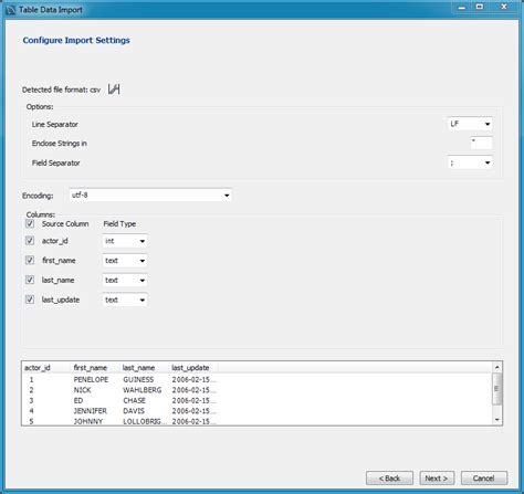 Mysql Workbench Table Data Import And Export Procedure Jaspersoft Community