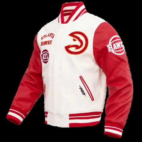 Atlanta Hawks Retro Classic Wool Varsity Jacket