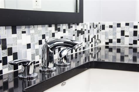 Black White And Gray Mosaic Tile Grey Mosaic Tiles Grey Mosaic