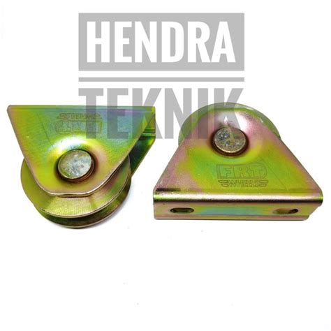 Jual Roda Pagar Mm Roda Bubut Galvanized Sliding Gate Wheel Mm