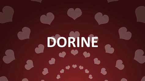 Happy Birthday Dorine Youtube