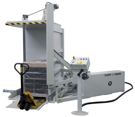 Stationary Pallet Changer Pallet Inverter And Pallet Turner