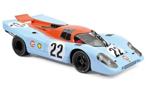 Diecast model cars Porsche 917 1970 1/43 Brumm K RHD No.21 JWA-Gulf ...