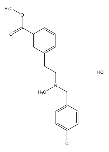 Methyl 3 2 4 Chlorobenzyl Methyl Amino Ethyl Benzoate Hydrochloride