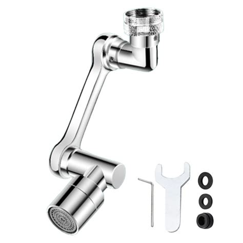 Universal Rotating Faucet Extender 1080 Large Angle Rotating Robotic