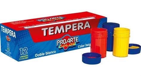 Tempera Proarte Colores Ml Cuotas Sin Inter S