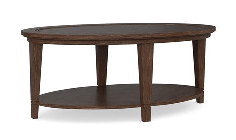 Everyday Value Lewiston Wood Top Oval Cocktail Table 6589 W630 By Bassett At Horton S Furniture