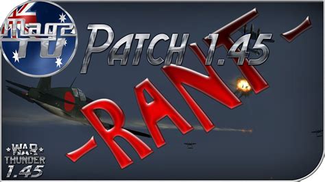 War Thunder Patch 1 45 Rant Nsfw Youtube