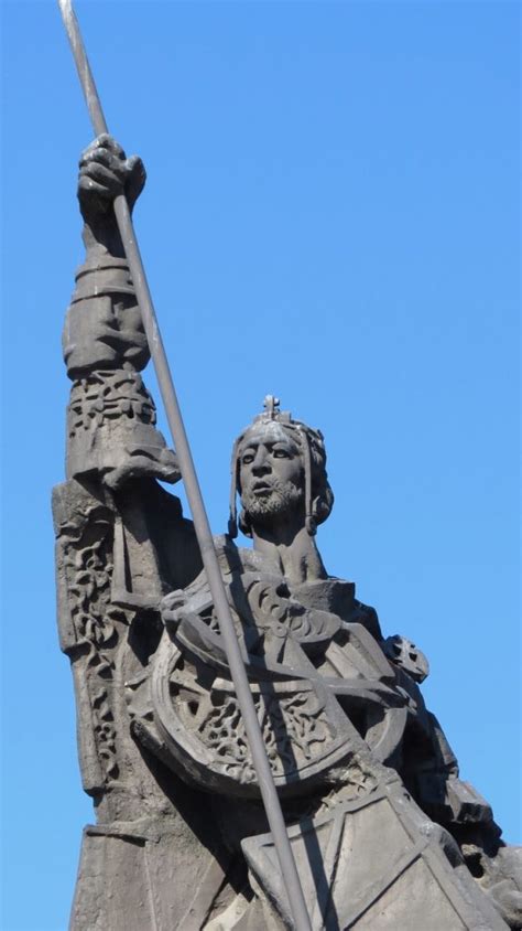 Equestrian statue of Ivan Asen II in Veliko Tarnovo Bulgaria