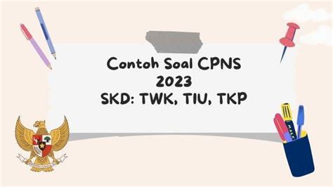 Prediksi Soal Skd Cpns Dilengkapi Dengan Kunci Jawaban Contoh