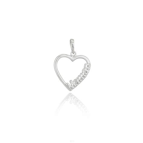 Pendentif Coeur AÉLYS en Argent 925 1000 AE P60029 Aelys