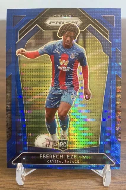 Panini Prizm Epl Eberechi Eze Blue Breakaway Rookie Rc