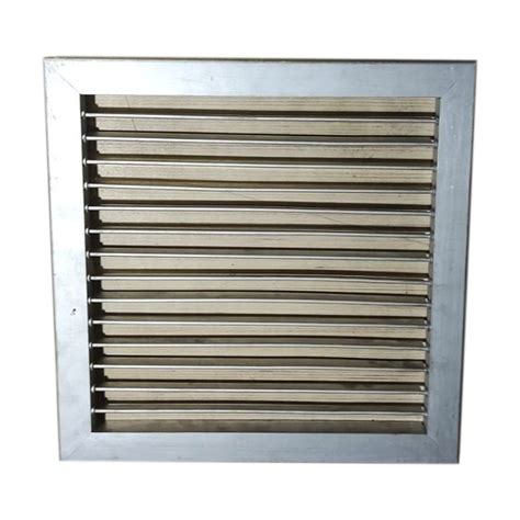 Aluminium Adjustable Aluminum Louver Grill For Window Air Conditioners