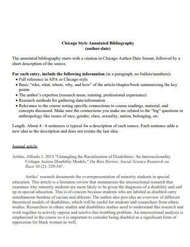 Chicago Citation - 16+ Examples, How to Write, PDF