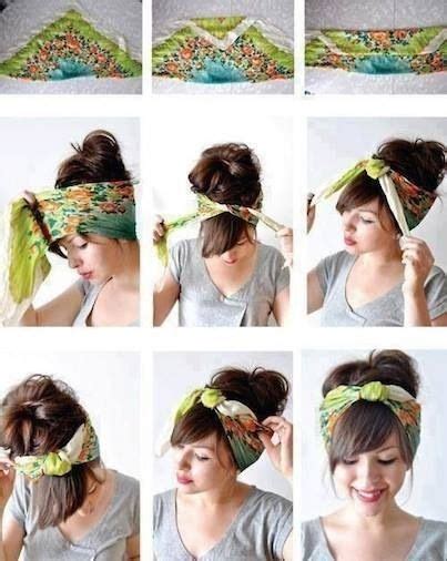 Bandana Hairstyle Tutorial Pictures Photos And Images For Facebook