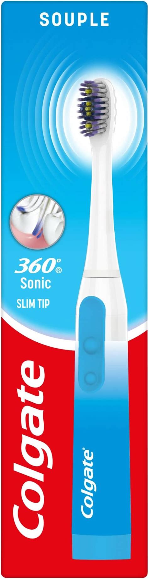 COLGATE Spazzolino Da Denti A Batteria Colgate A 360 Morbido Testa