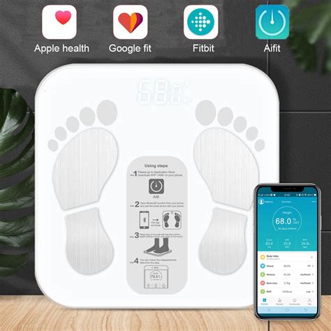 Luxe Bluetooth Bmi Lichaamsvet Weegschaal Floor El Grandado