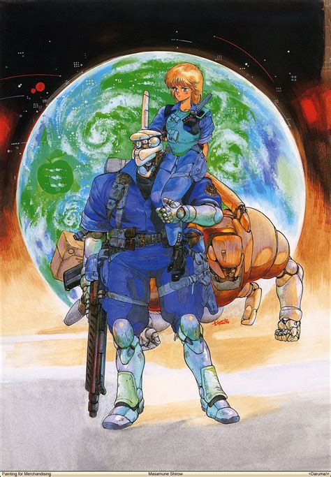 Appleseed Masamune Shirow Anime Art Old Anime