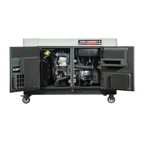 Gerador Diesel Tdwg12000sge3 N 125kva Trifásico 380v Silencioso Toyama