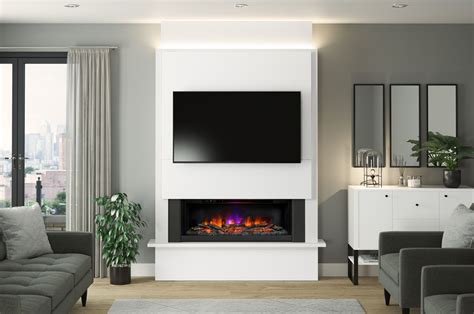 Media Walls Combining A Fireplace With Your TV To Create A Stunning