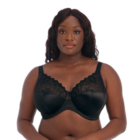 Goddess Cassie Underwire Bra In Black Busted Bra Shop