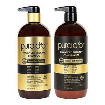 Pura D Or Advanced Therapy Anti Hair Thinning Shampoo Conditioner