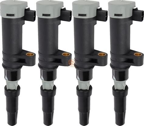 HLZPRODUCT Ignition Coil Pack Set Of 4 Compatible With NISSAN APRIO