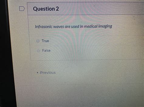 Answered: Infrasonic waves are used in medical… | bartleby