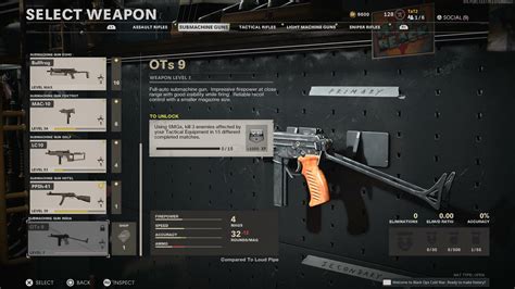 How To Unlock The Ots 9 Smg For Cod Black Ops Cold War And Warzone