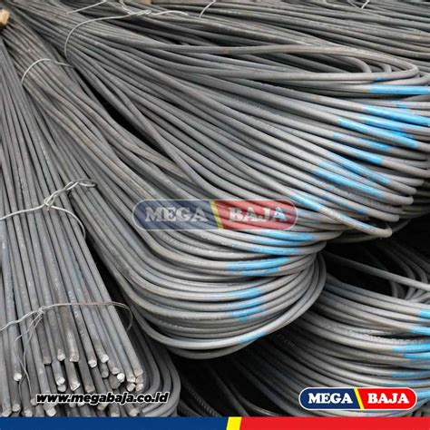 Besi Beton LS Polos 12 Mm X 12 M Lurus TP 280 Mega Baja Pusat