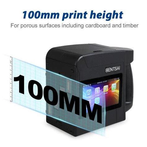 BENTSAI B85 Wide Format Handheld Inkjet Printer