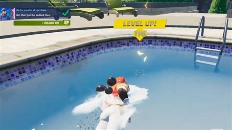 Go For A Swim At Lazy Lake Location Guide Fortnite Week 10 YouTube