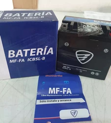 Bateria Italika Mf Fa Icb L B F Sellada