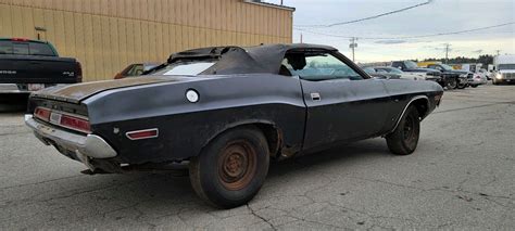 1970 Dodge Challenger Flat Black