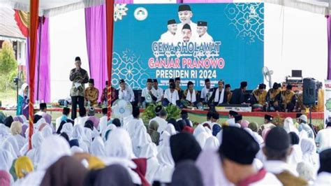 Santri Di Banyuasin Ganjar Bisa Bawa Moderasi Beragama