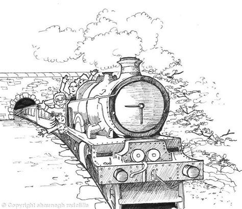 Steam Trains Drawing at GetDrawings | Free download